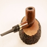 Pot Straight Smoking Pipe Greek Briar No Filter Alexander Model 71C