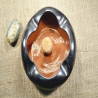 Round Ceramic Pipe Ashtray