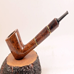 Hygrocool Smoking Pipe Greek Briar Alexander 9mm Filter Model 542C