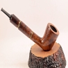 Hygrocool Smoking Pipe Greek Briar Alexander 9mm Filter Model 542C