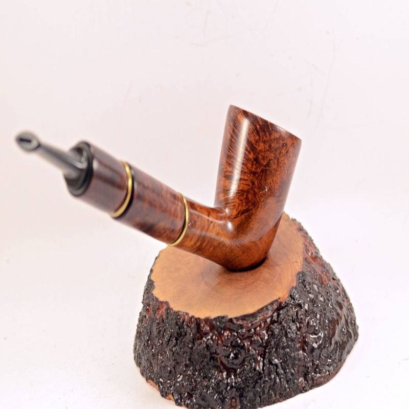 Hygrocool Smoking Pipe Greek Briar Alexander 9mm Filter Model 542C