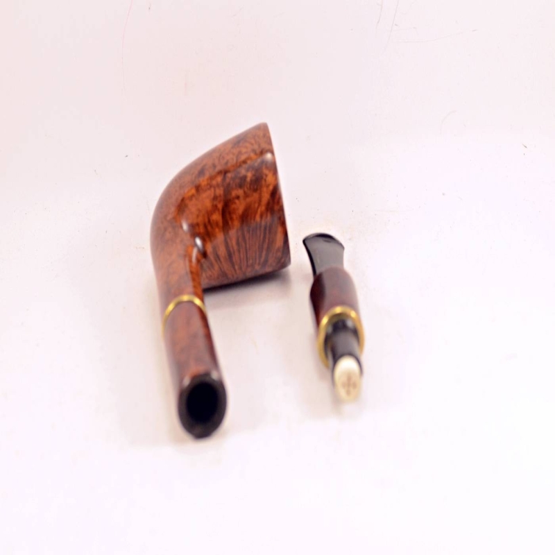 Hygrocool Smoking Pipe Greek Briar Alexander 9mm Filter Model 542C