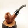 Rhodesian Semi Bent Smoking Pipe Greek Briar Alexander