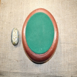 Round Ceramic Pipe Ashtray