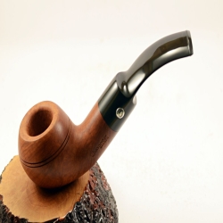 Rhodesian Semi Bent Smoking Pipe Greek Briar Alexander