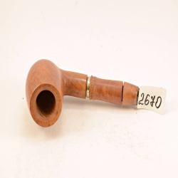 Hygrocool Poker Smoking Pipe Greek Briar 9mm Filter Model 923A