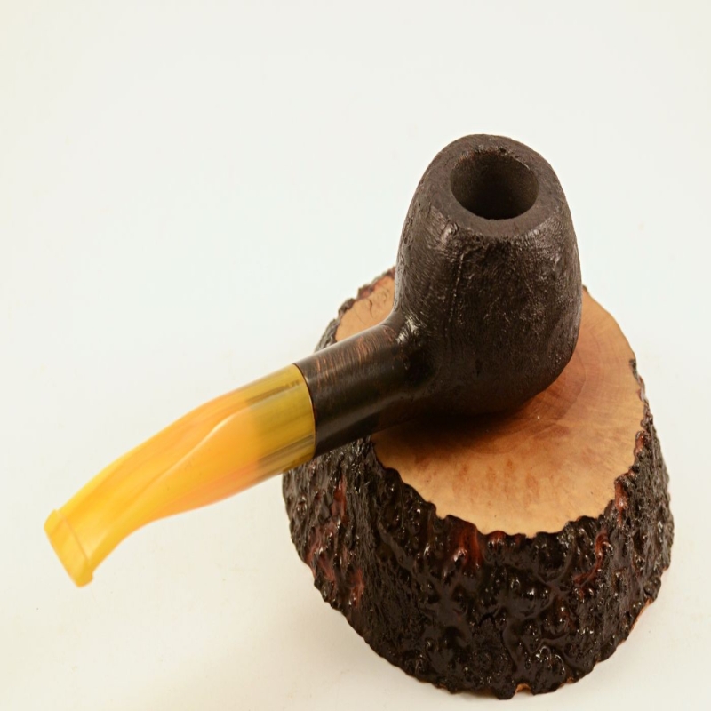 Prince Semi Bent  Smoking Pipe Greek Briar No Filter Alexander
