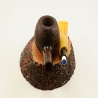 Prince Semi Bent  Smoking Pipe Greek Briar No Filter Alexander