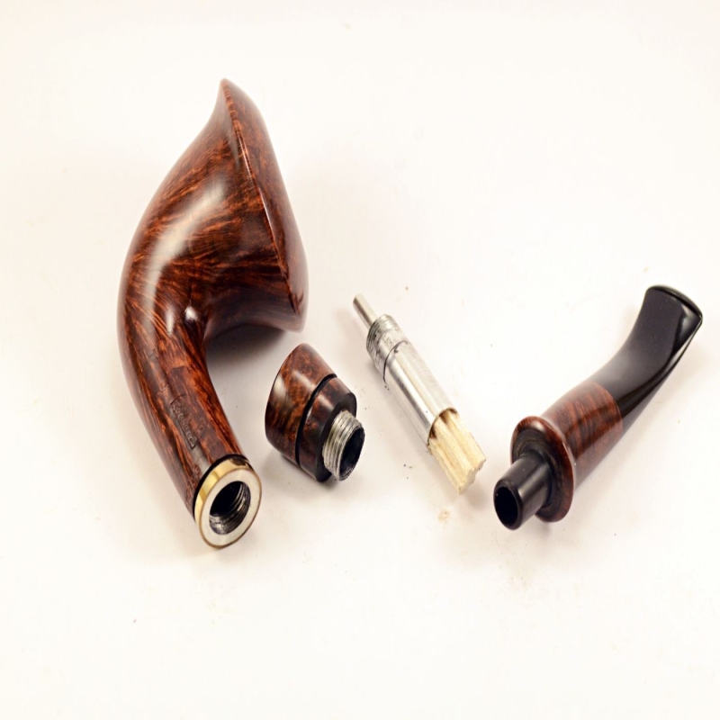 Hygrocool Calabash Smoking Pipe Greek Briar 9mm Filter Model 912D