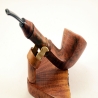 Hygrocool Calabash Smoking Pipe Greek Briar 9mm Filter Model 916A