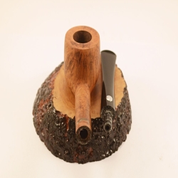 Pot Straight Smoking Pipe Greek Briar No Filter Alexander