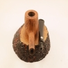 Pot Straight Smoking Pipe Greek Briar No Filter Alexander
