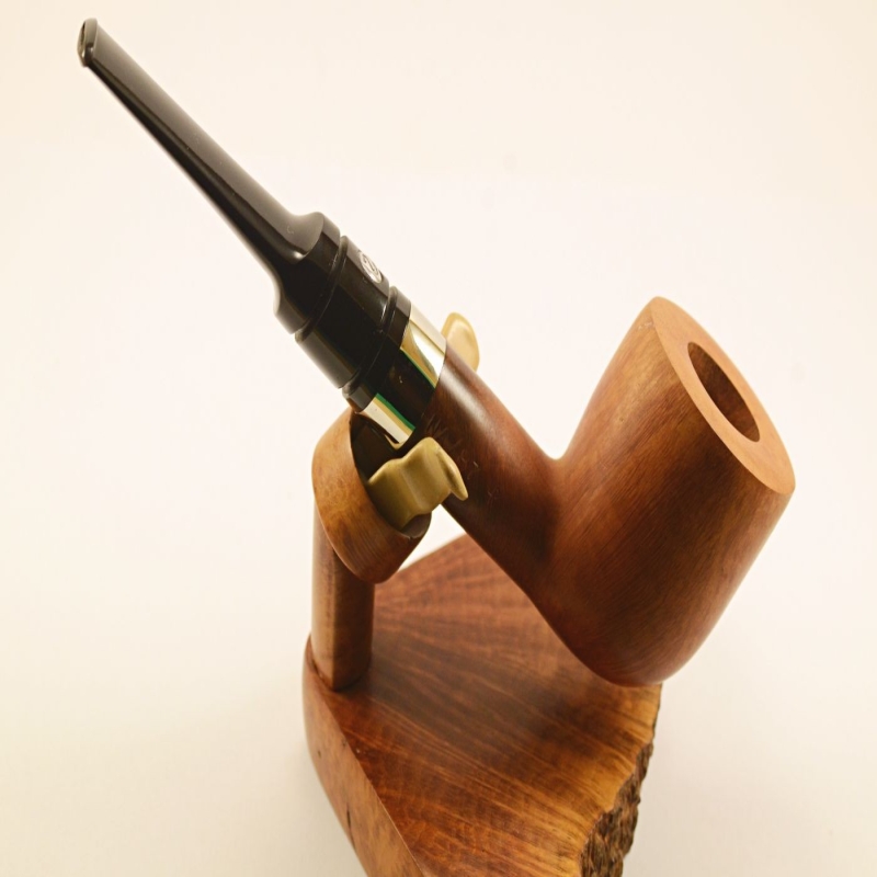 Pot Straight Smoking Pipe Greek Briar No Filter Alexander Model 71C