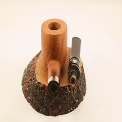 Pot Straight Smoking Pipe Greek Briar No Filter Alexander Model 71C