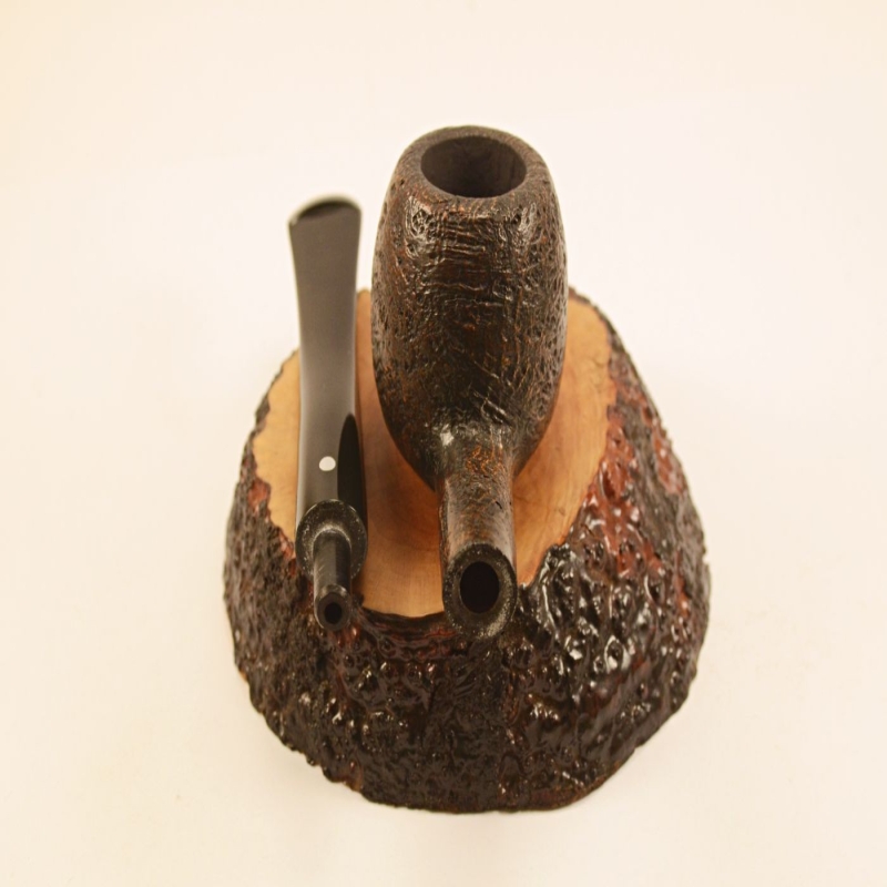 Apple Semi Bent Smoking Pipe Greek Briar Alexander Model 110SB
