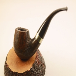 Bent Billiard Greek Briar Smoking Pipe No Filter Alexander
