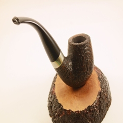 Bent Billiard Greek Briar Smoking Pipe No Filter Alexander