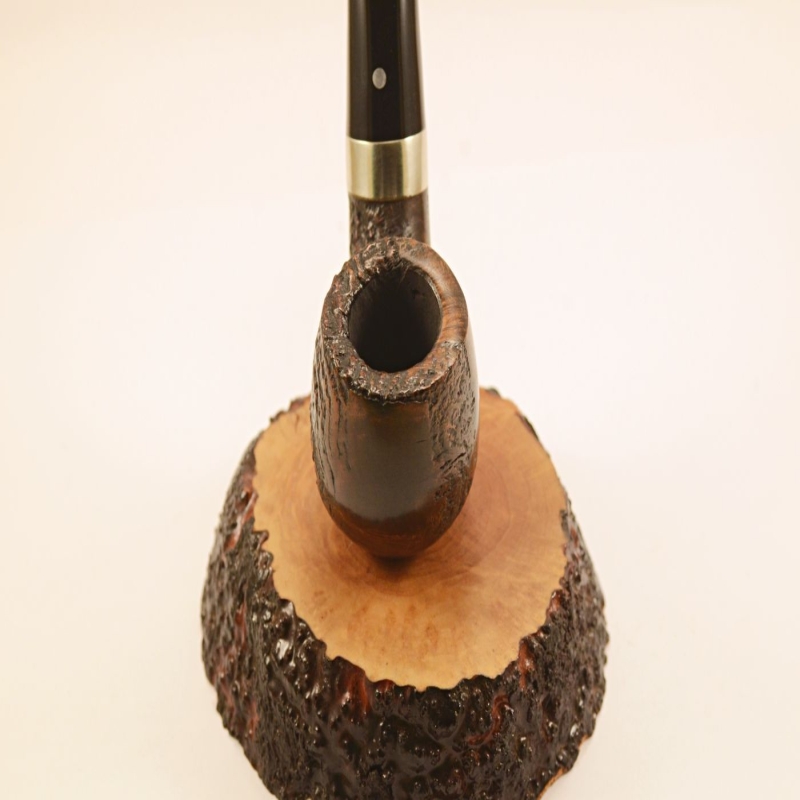 Bent Billiard Greek Briar Smoking Pipe No Filter Alexander