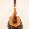 Hygrocool Bent Billiard Smoking Pipe Greek Briar 9mm Filter Model 925A