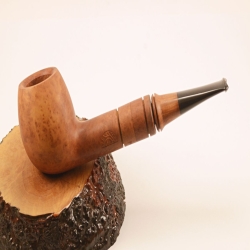 Hygrocool Billiard Smoking Pipe Greek Briar 9mm Filter Model 910A