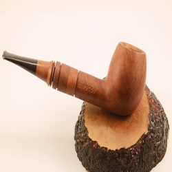 Hygrocool Billiard Smoking Pipe Greek Briar 9mm Filter Model 910A