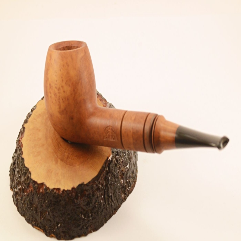 Hygrocool Billiard Smoking Pipe Greek Briar 9mm Filter Model 910A