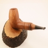 Hygrocool Billiard Smoking Pipe Greek Briar 9mm Filter Model 910A