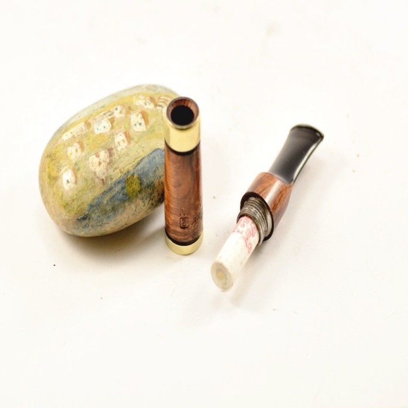 Cigarette Briar Pipe Holder 9mm Filter Model 26