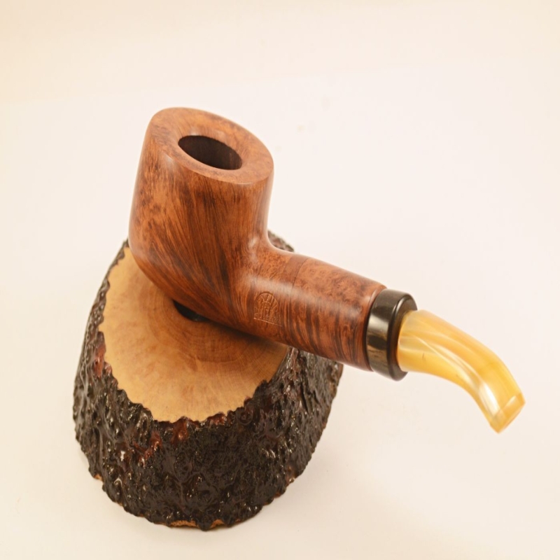 Hygrocool Smoking Pipe Greek Briar 9mm Filter Model 637B