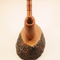Hygrocool Bent Billiard Smoking Pipe Greek Briar 9mm Filter Model 905A