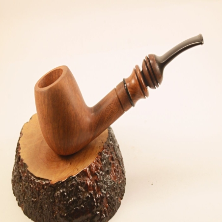 Hygrocool Smoking Pipe Greek Briar 9mm Filter Model 918A