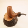 Hygrocool Smoking Pipe Greek Briar 9mm Filter Model 918A