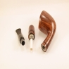 Hygrocool Smoking Pipe Greek Briar 9mm Filter Model 931D
