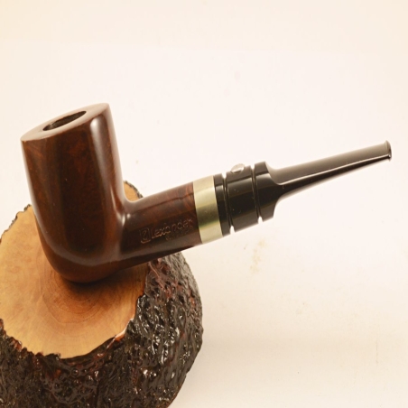 Pot Straight Smoking Pipe Greek Briar No Filter Alexander Model 71C