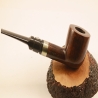 Pot Straight Smoking Pipe Greek Briar No Filter Alexander Model 71C