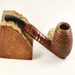Hygrocool Smoking Pipe Greek Briar 9mm Filter Model 603D