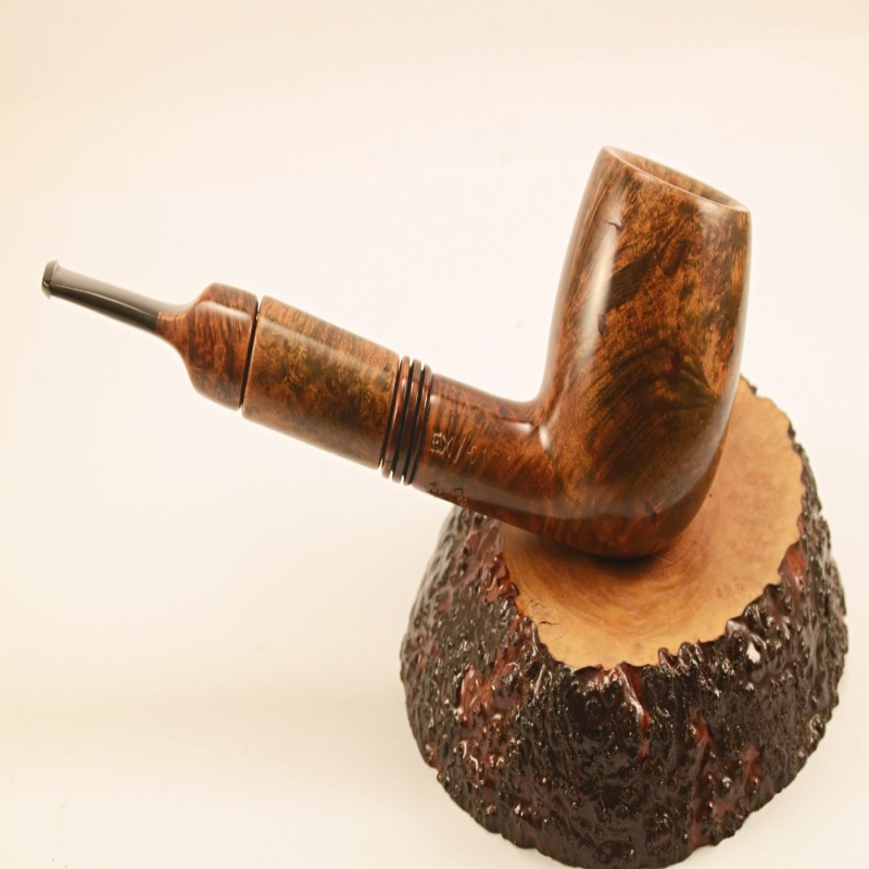 Hygrocool Master Smoking Pipe Greek Briar 9mm Filter Model 521D
