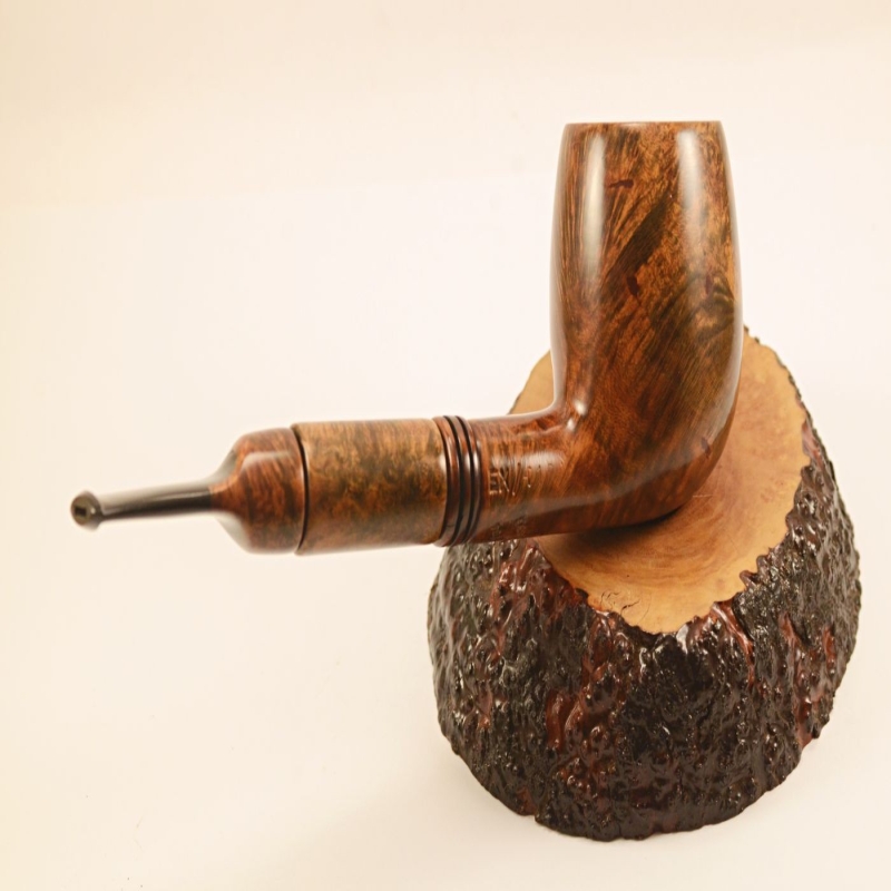 Hygrocool Master Smoking Pipe Greek Briar 9mm Filter Model 521D