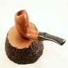 Zulu Smoking Pipe Greek Briar Sandblast