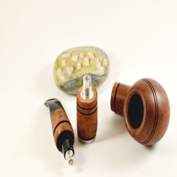 Hygrocool Smoking Rhodesian Pipe Greek Briar 9mm Filter Model 604B
