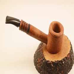 Hygrocool Smoking Pipe Greek Briar 9mm Filter Poker Model 630Β