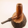 Billiard Straight Smoking Pipe Greek Briar No Filter Alexander Model 121B