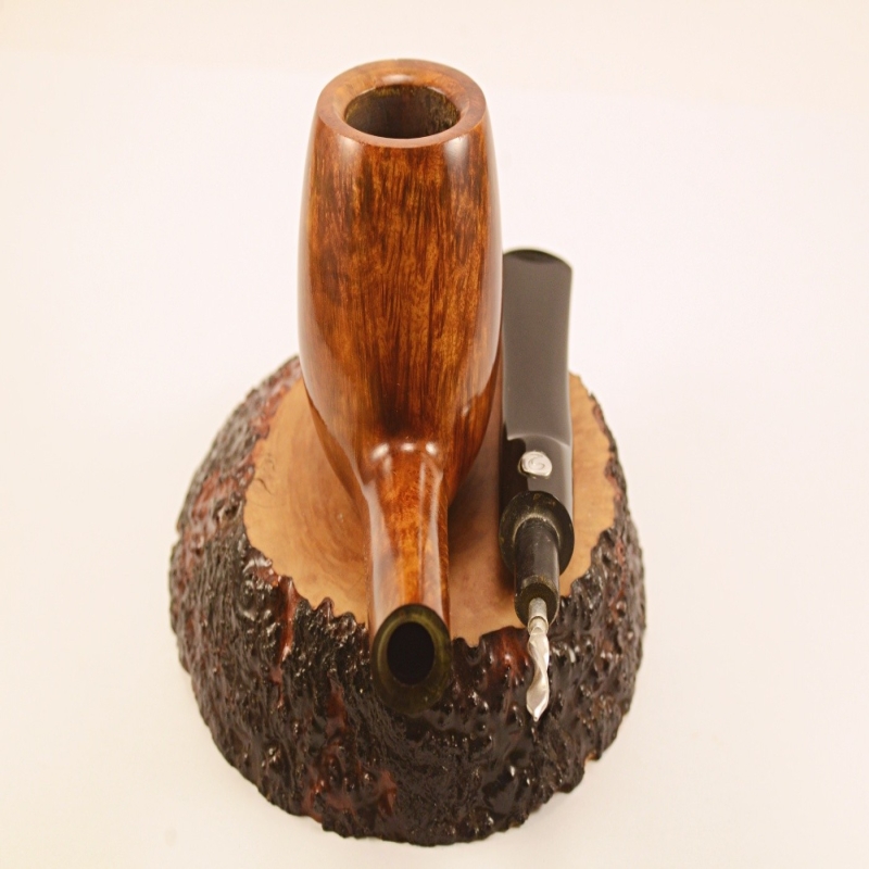 Billiard Straight Smoking Pipe Greek Briar No Filter Alexander Model 121B