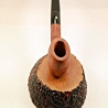 Zulu Smoking Pipe Greek Briar Sandblast