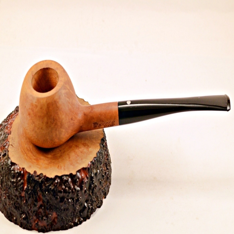 Prince Semi Bent  Smoking Pipe Greek Briar No Filter Alexander