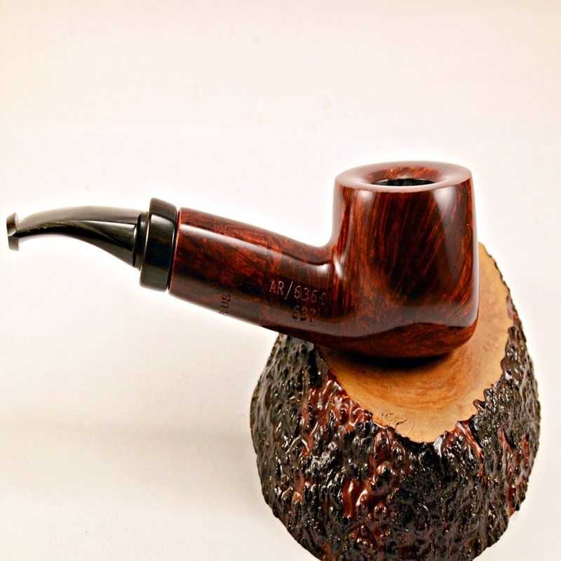 Hygrocool Smoking Pipe Greek Briar 9mm Filter Model 636C
