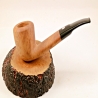 Semi Bent Smoking Pipe Greek Briar No Filter Alexander