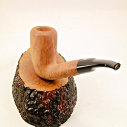 Semi Bent Smoking Pipe Greek Briar No Filter Alexander