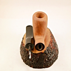 Semi Bent Smoking Pipe Greek Briar No Filter Alexander
