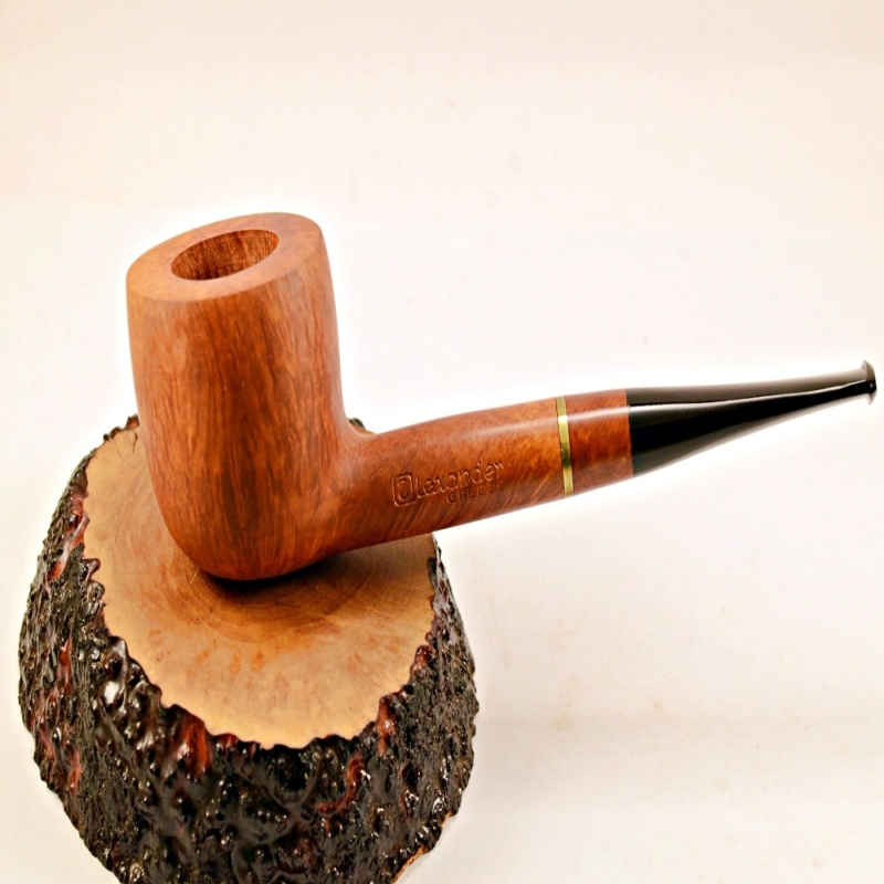 Pot 6mm Filter Smoking Pipe Greek Briar Alexander Grade A